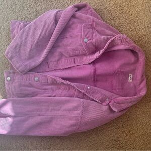 Pink Corduroy Jacket